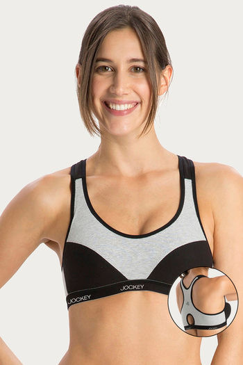 Jockey sports bra for heavy deals breast